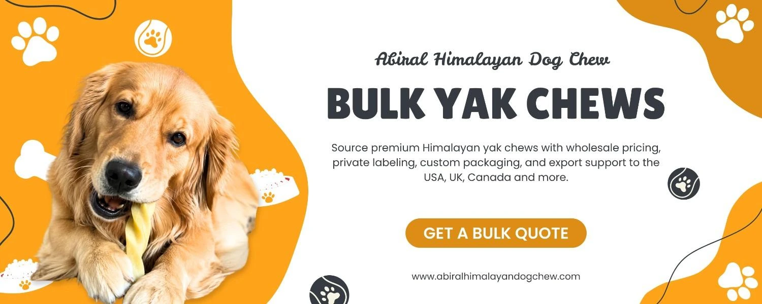 get a bulk quote for himalayan yak chew export to usa, uk and canada